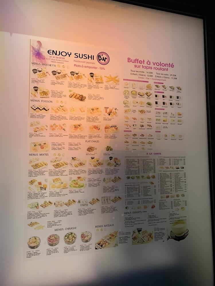 Enjoy Sushi B'ar - Scan Menu 3