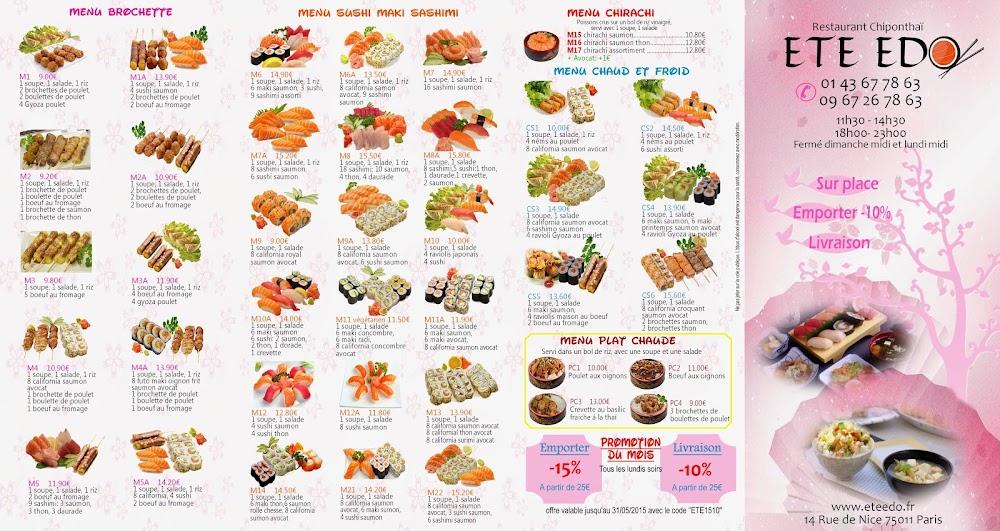 Ete Edo - Scan Menu 1