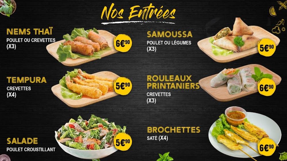 Fast Thaï - Scan Menu 2