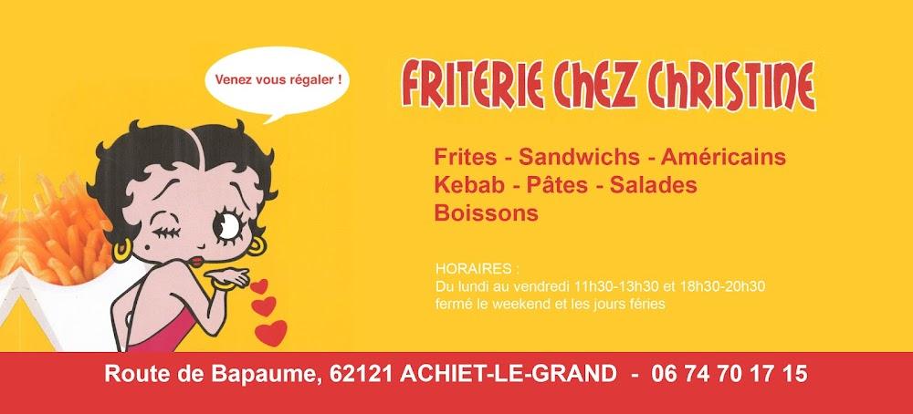 friterie chez christine - Scan Menu 3