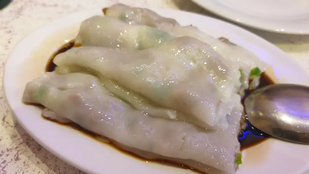 Crêpes de Riz Au Porc Laqué