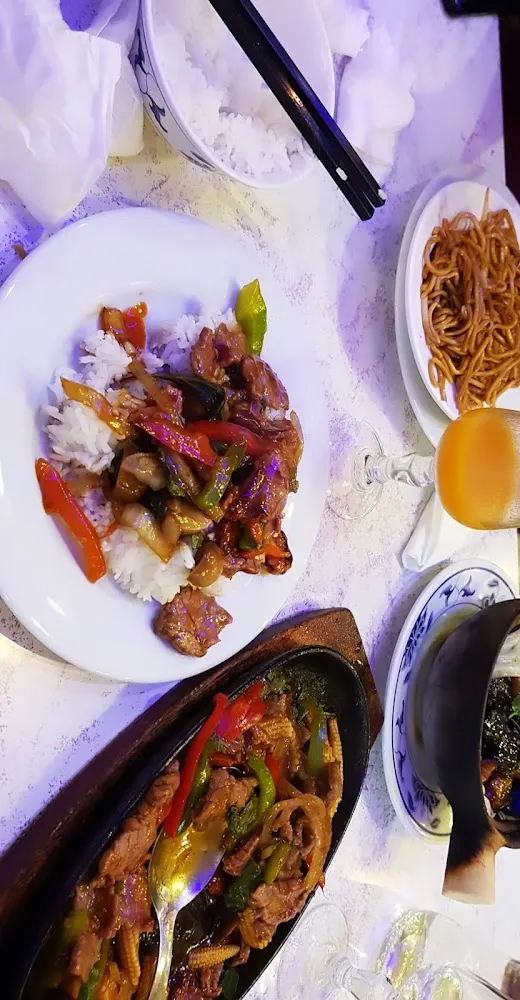 Riz Bœuf Sauté Sauce Thaï