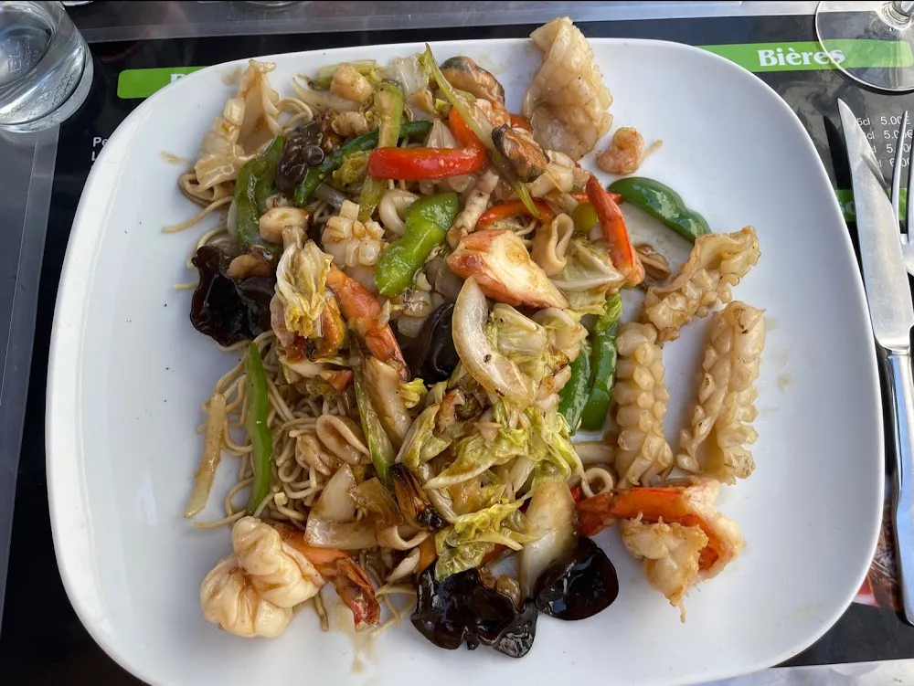 Nouilles Aux Fruits de Mer