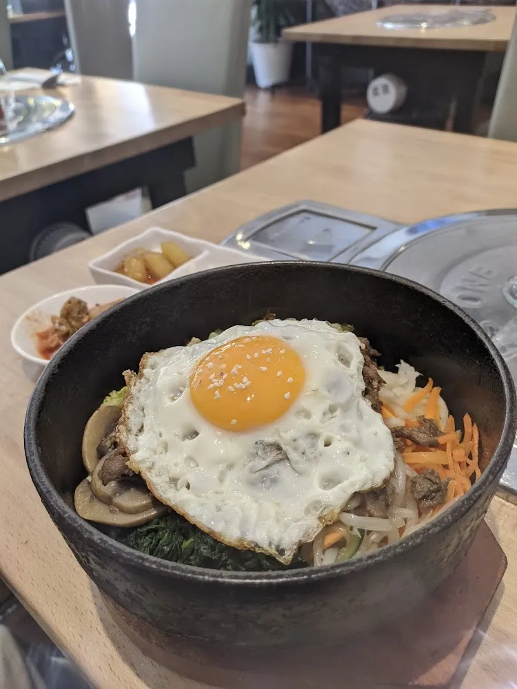 Bibimbap Au Boeuf Avec Oeuf