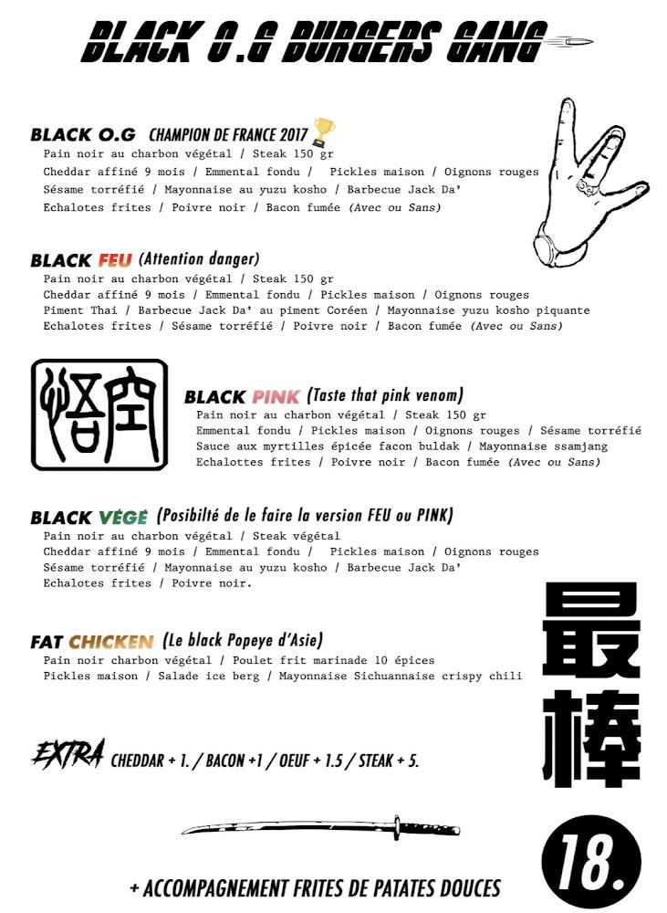 Goku Asian Canteen | Best Cantine Asiatique | République Marais - Scan Menu 2