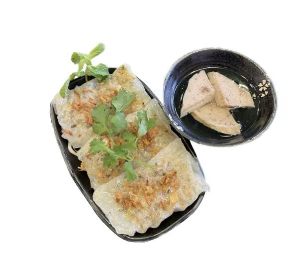 Vietnamese Steamed Rice Roll Bánh Cuốn