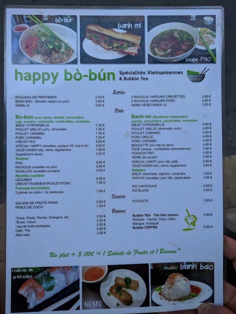 Happy bò-bún - Scan Menu 4