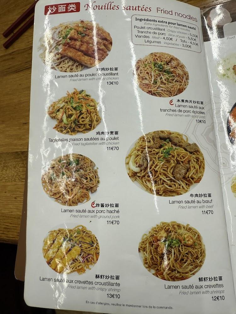 Happy Nouilles - Scan Menu 3