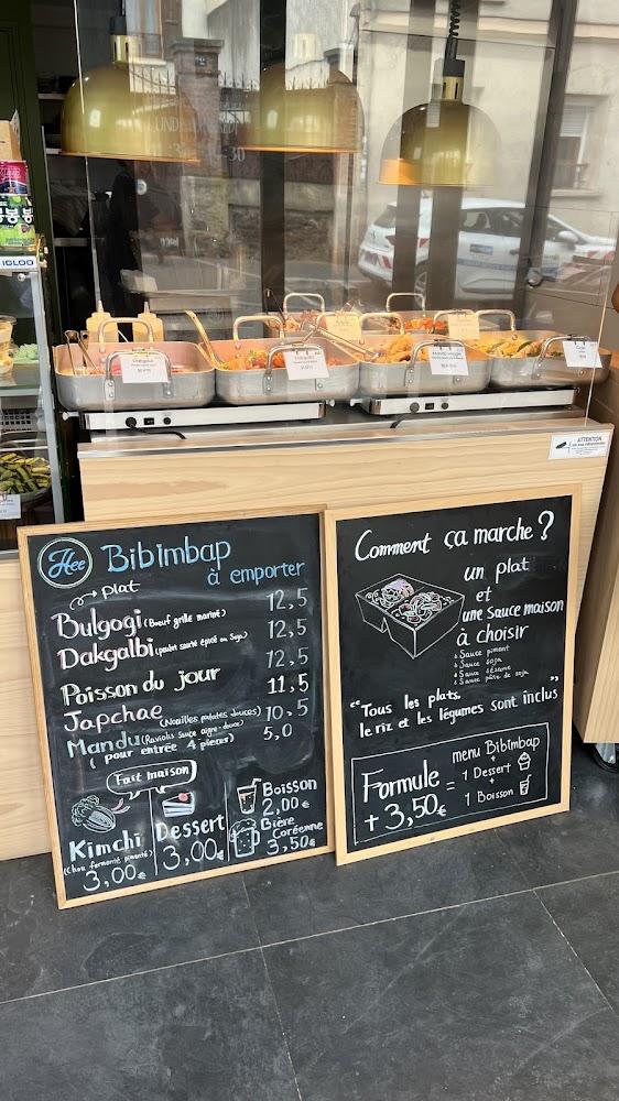 Hee Korean Chef - Scan Menu 1