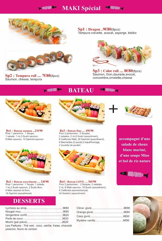 Hoki Sushi - Scan Menu 2
