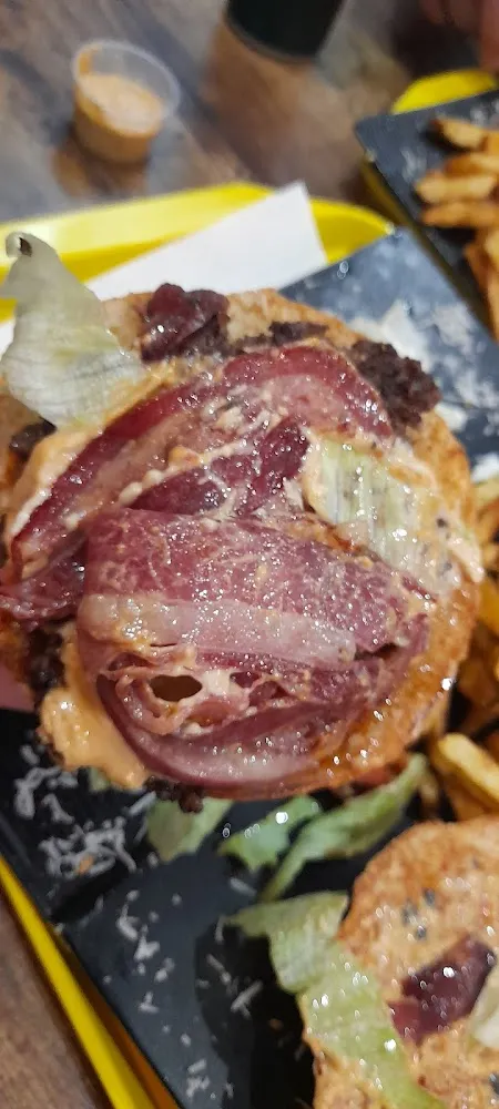 Bacon En la Hamburguesa
