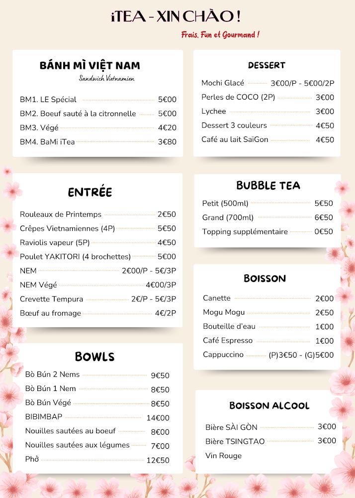 iTea - Scan Menu 3