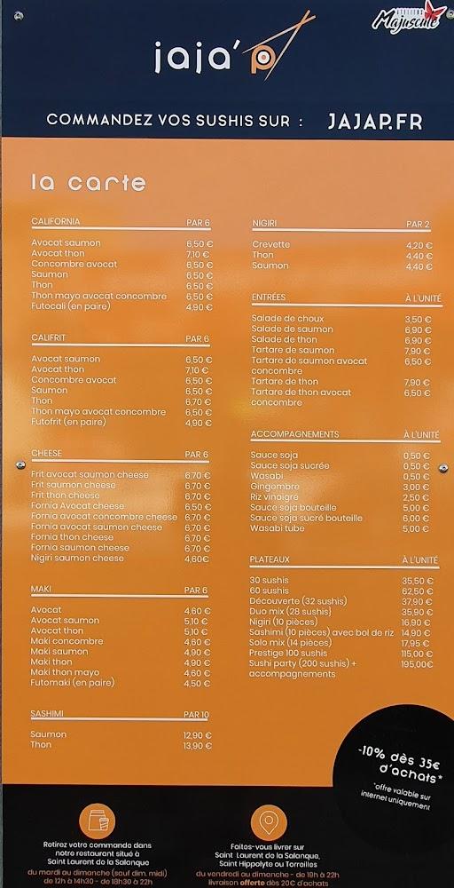 Jaja'P - Scan Menu 1