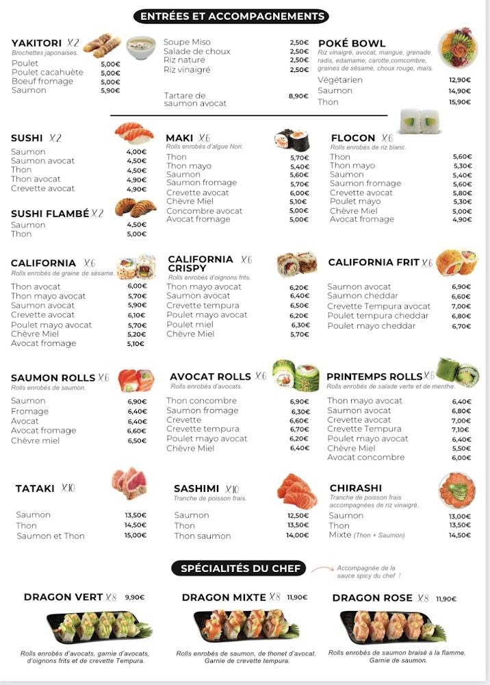 Japan Thaï - Scan Menu 2