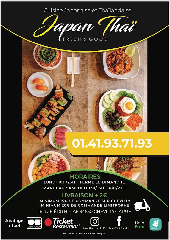 Japan Thaï - Scan Menu 4