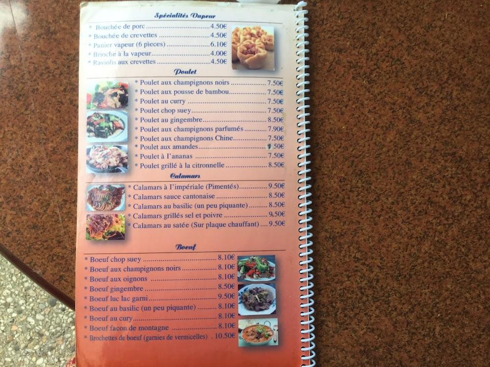 Jardin d'Asie - Scan Menu 2