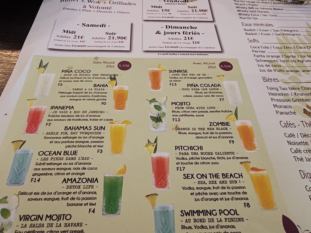 Jardin de la Tuilerie - Scan Menu 2