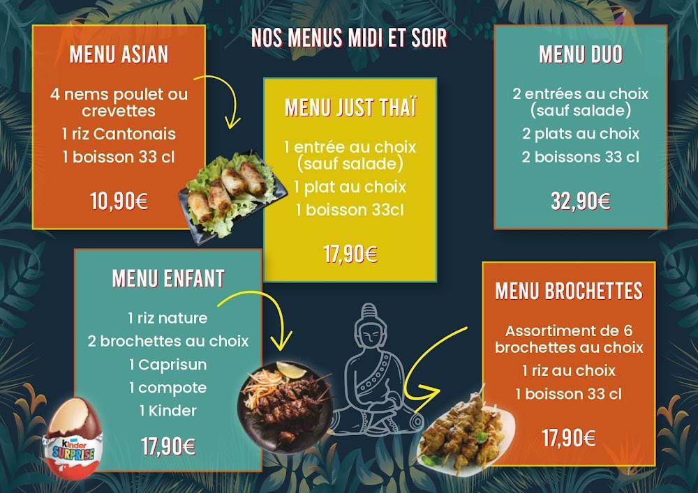 Just thaï Bonnieres sur Seine - Scan Menu 4