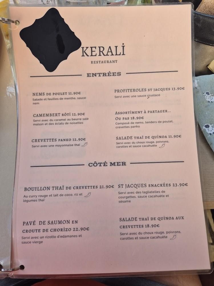 KERALI-Restaurant Île-Aux-Moines - Scan Menu 4