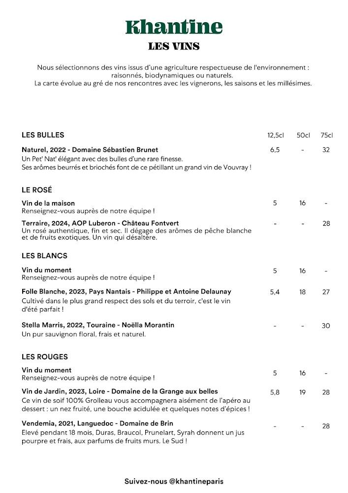 Khantine par le petit cambodge - Scan Menu 3