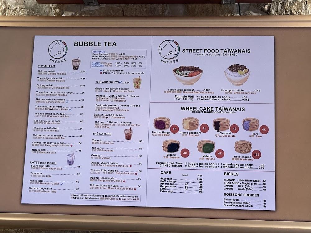 KIKÉ - Etienne Marcel - Scan Menu 3