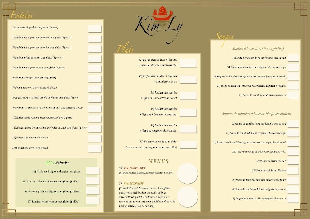 Kim Ly - Scan Menu 1