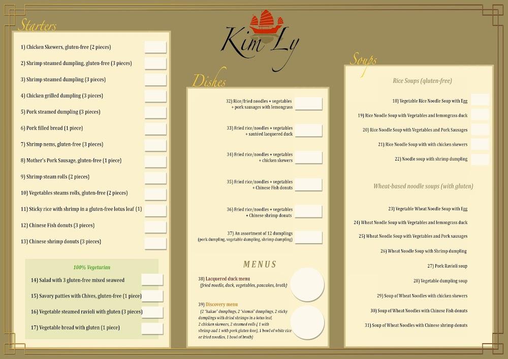 Kim Ly - Scan Menu 2