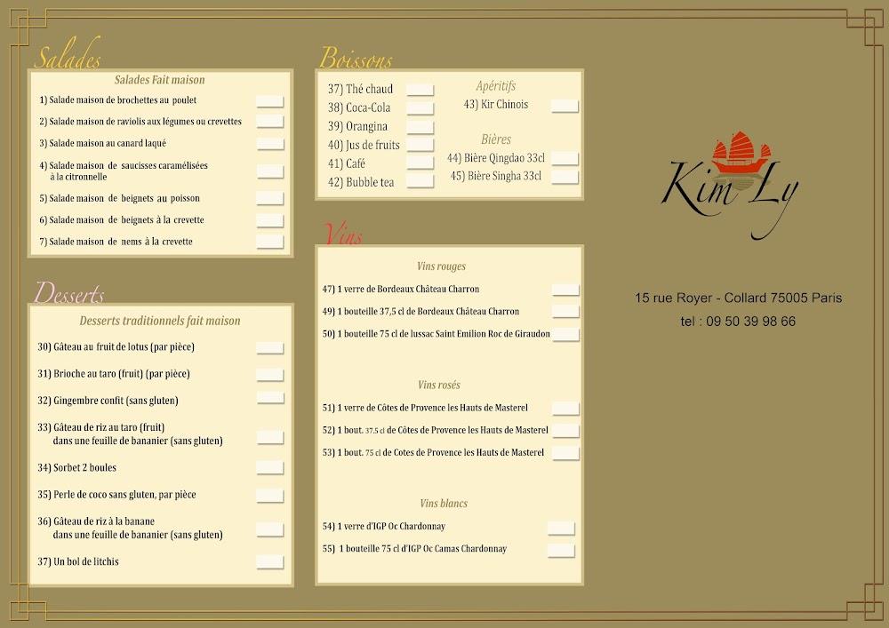 Kim Ly - Scan Menu 4