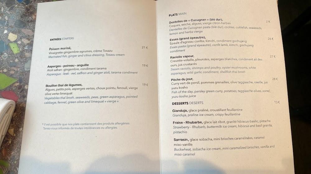 Kitchen Ter(re) - Scan Menu 2