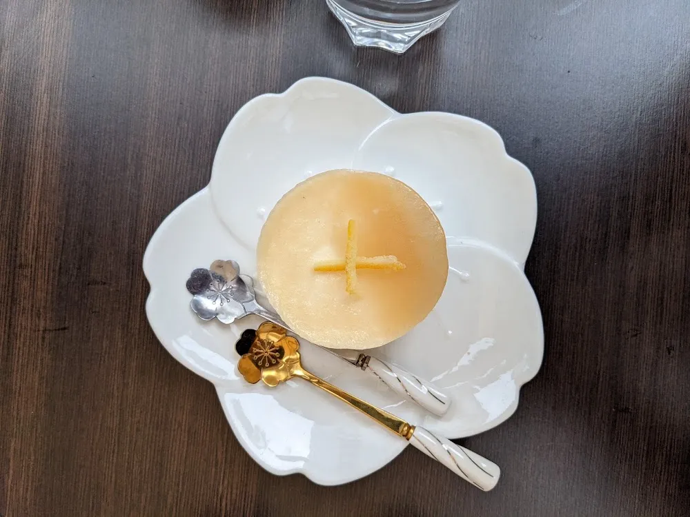 Yuzu Cheese Soufflé