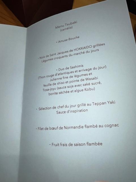 Koji Restaurant Teppan Yaki - Scan Menu 1