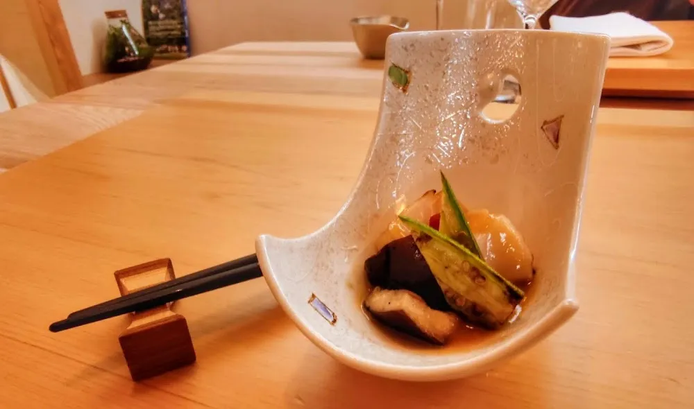 Noix de Saint Jacques Grillée Sauce Miso Blanc