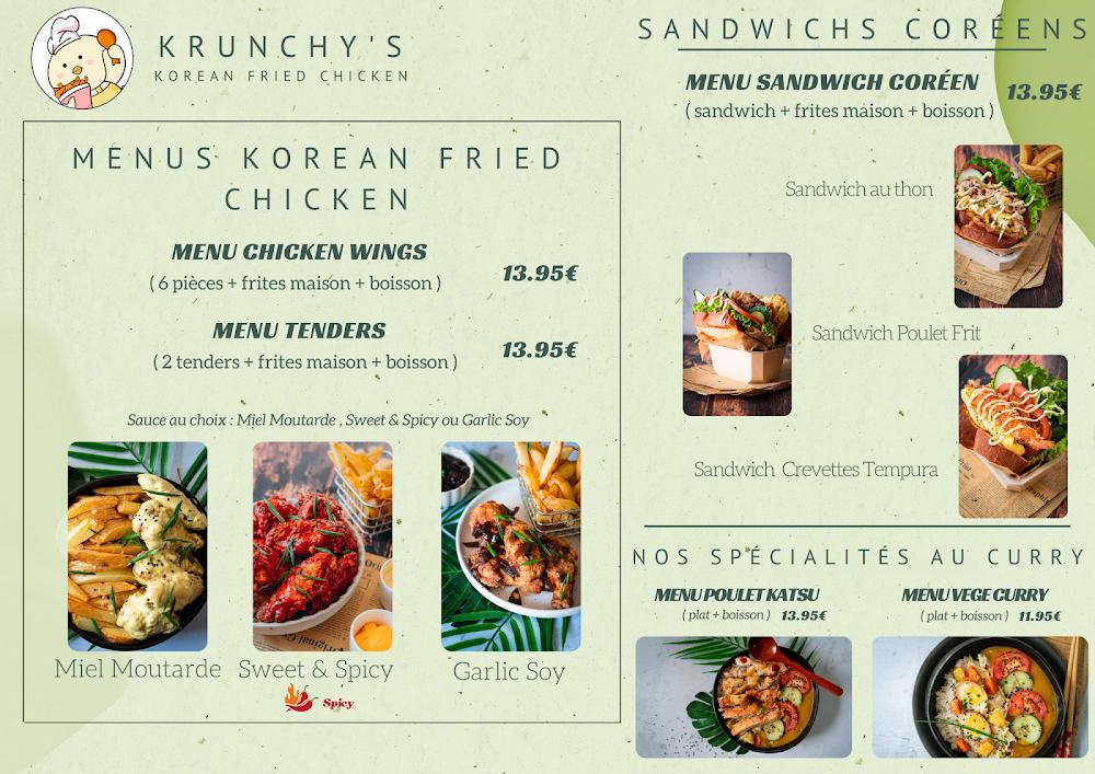 Krunchy's - Scan Menu 1