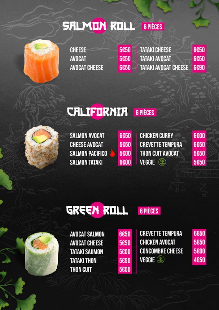 Krusty Sushi Time - Scan Menu 4