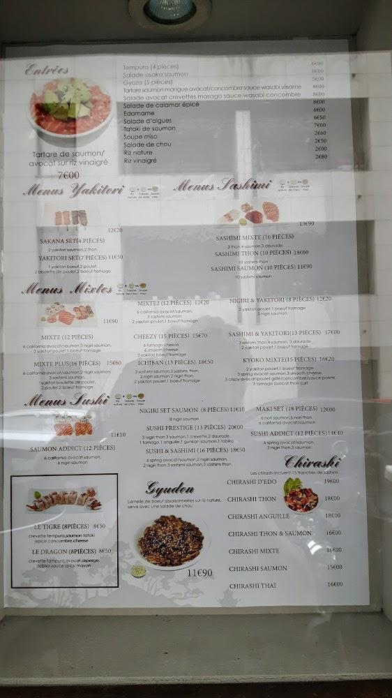 Kyoko Sushi - Scan Menu 2