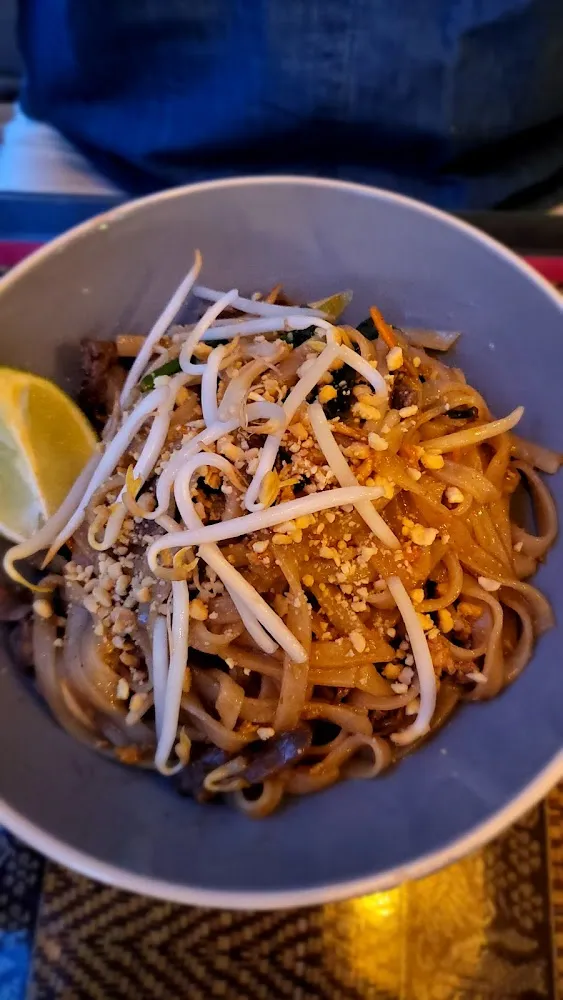 Nouilles Thai Cacahuètes