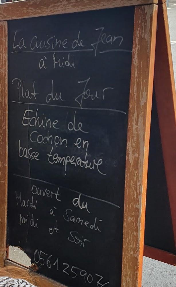 La Cuisine de Jean - Scan Menu 3