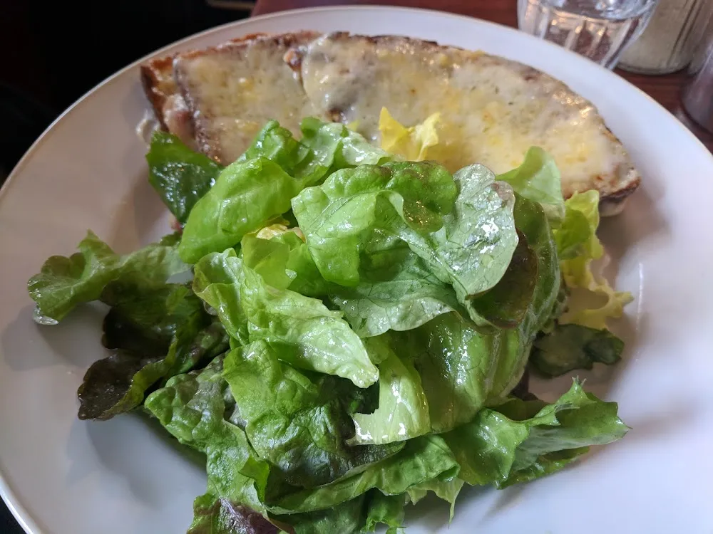 Croque Monsieur Salade Verte