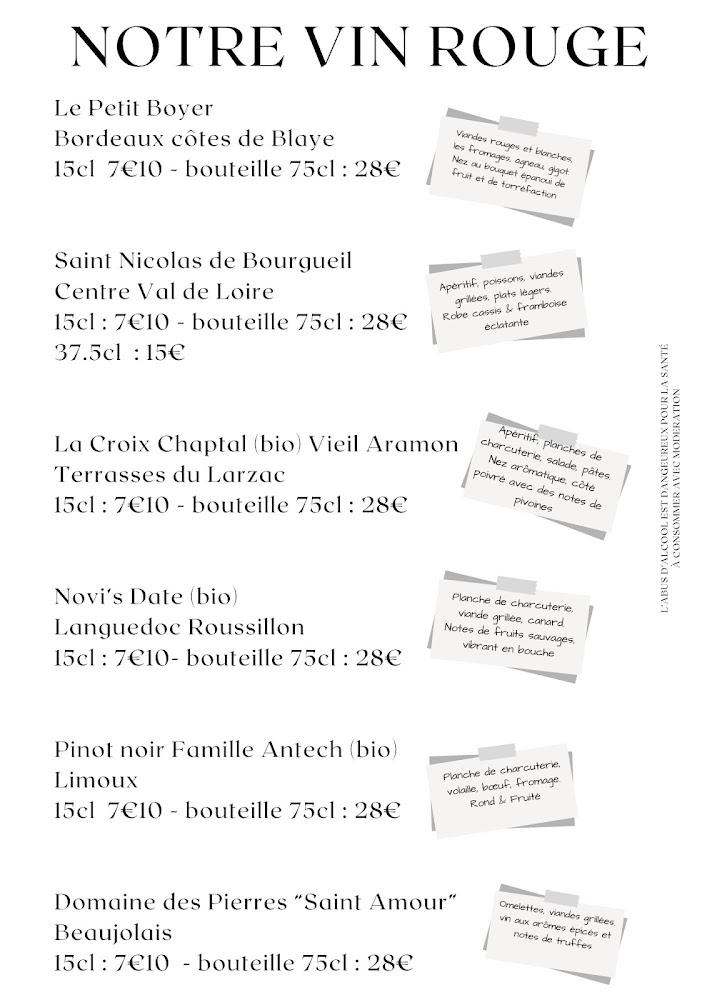 La Gourmand'Eu - Scan Menu 1