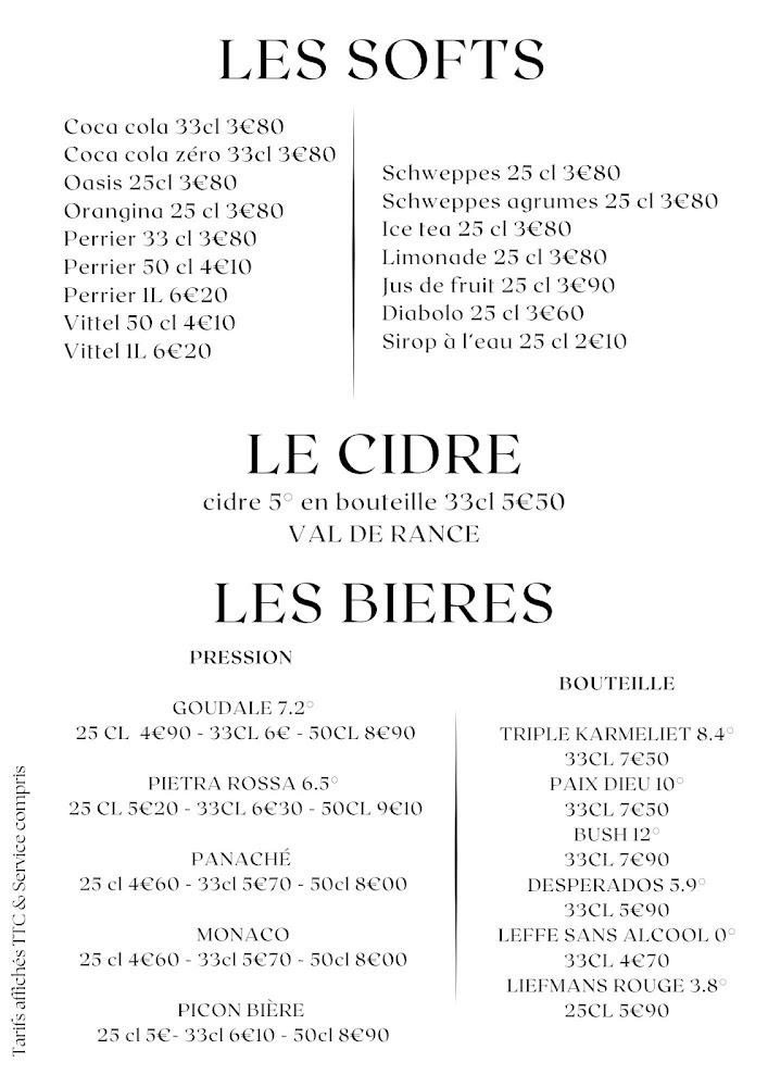 La Gourmand'Eu - Scan Menu 2