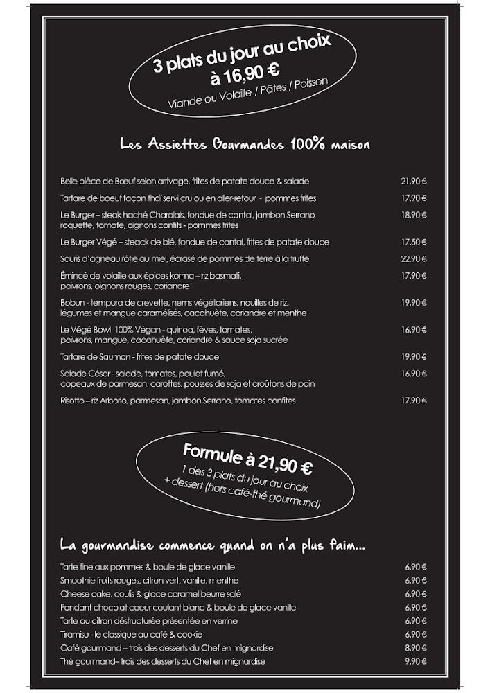 La Maison de Perle - Scan Menu 1
