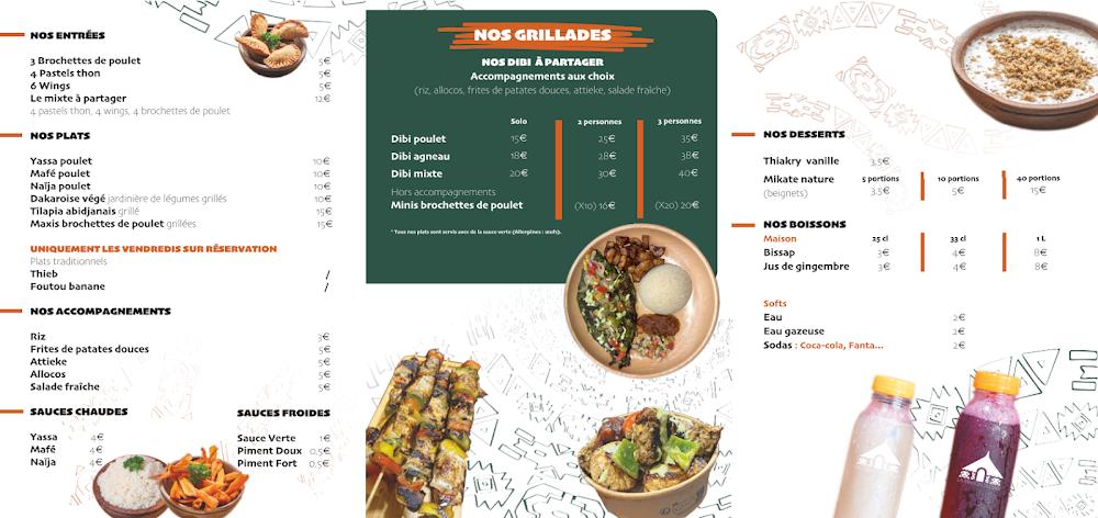 La maison du Dibi - Scan Menu 3