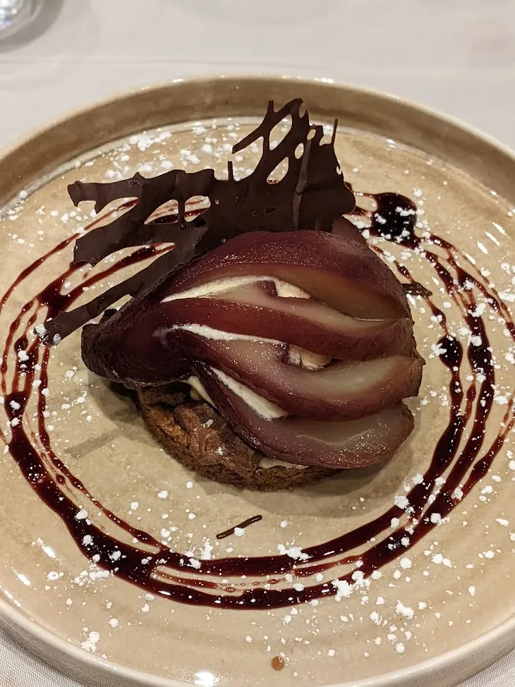 Tartelette Speculoos Et Poire Pochée