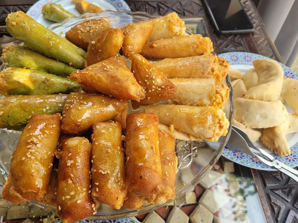 Plateau de Pâtisseries Marocaines