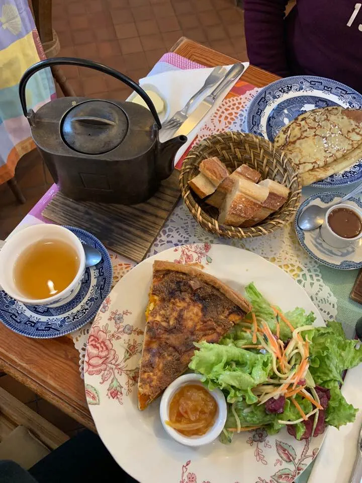 띠슈 팬케이크 그린티