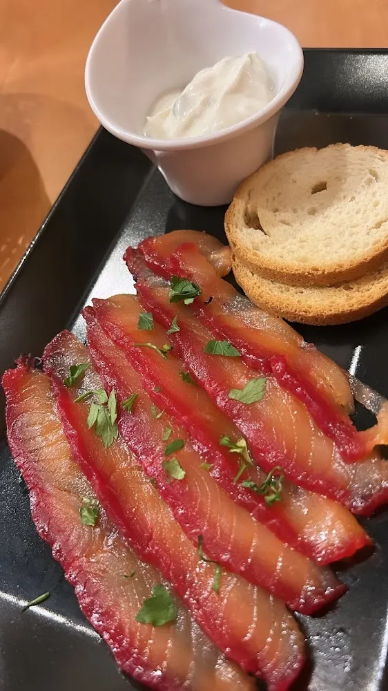 Saumon Mariné A la Betterave