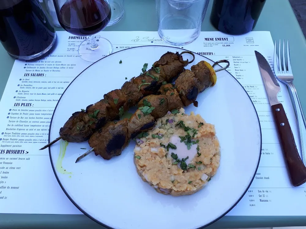 Brochettes d'agneau