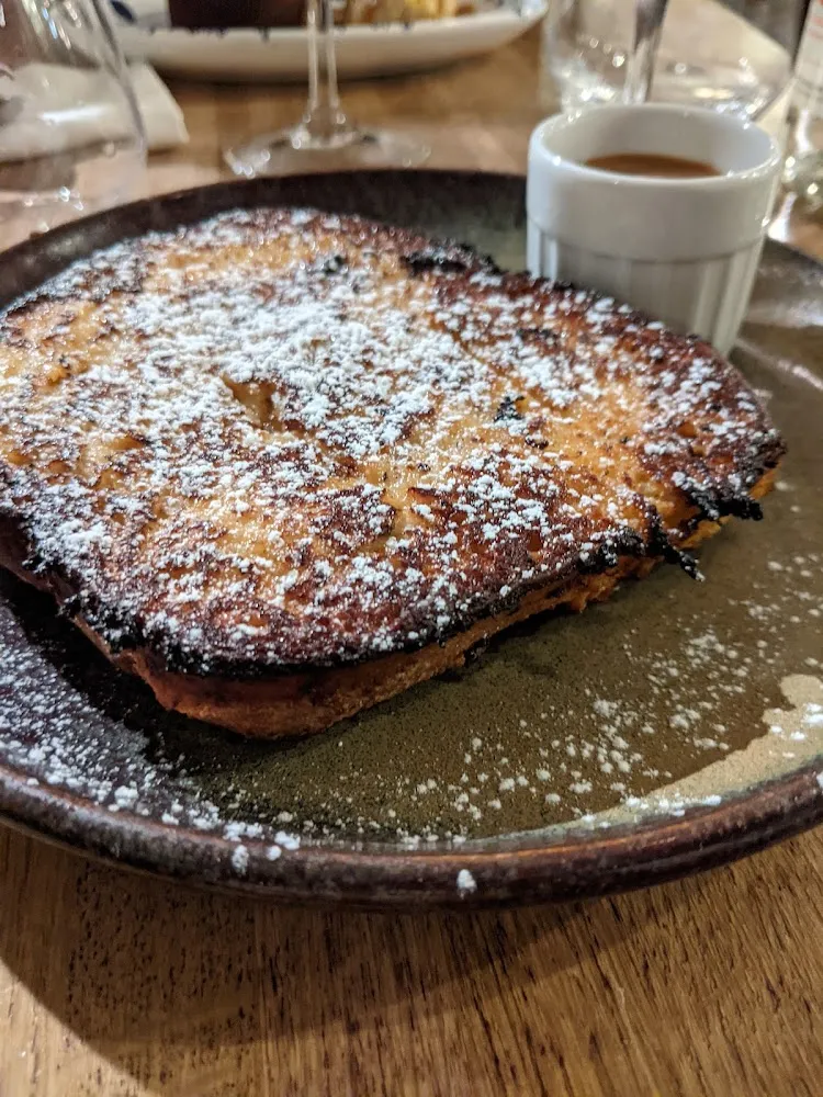 Brioche Façon Perdue Sauce Au Carambar de Notre Enfance Spécialité