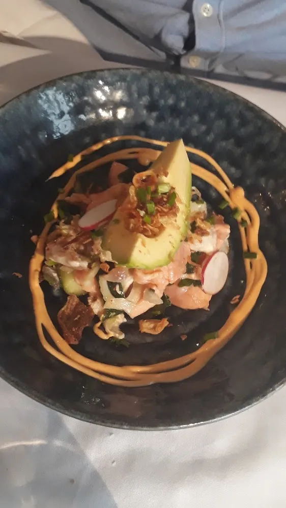 Ceviche Avocat Dorade Et Saumon