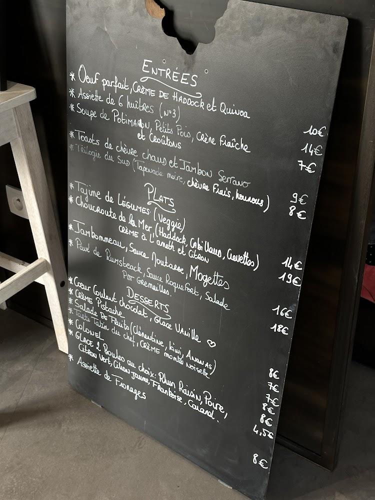La Table du Petit Olivier - Scan Menu 2